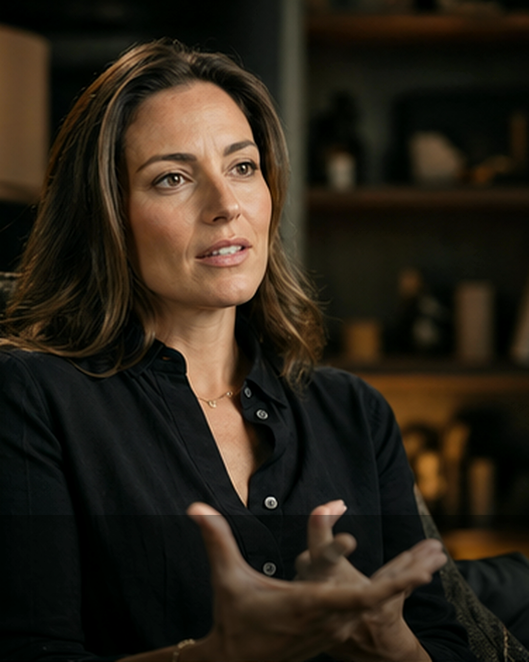 Documentary founder interview art direction